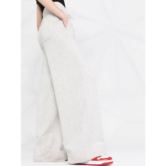 NWT Dorothee Schumacher Modern Statements Gray Wide Leg Knit Pants 2 Medium - Picture 3 of 11